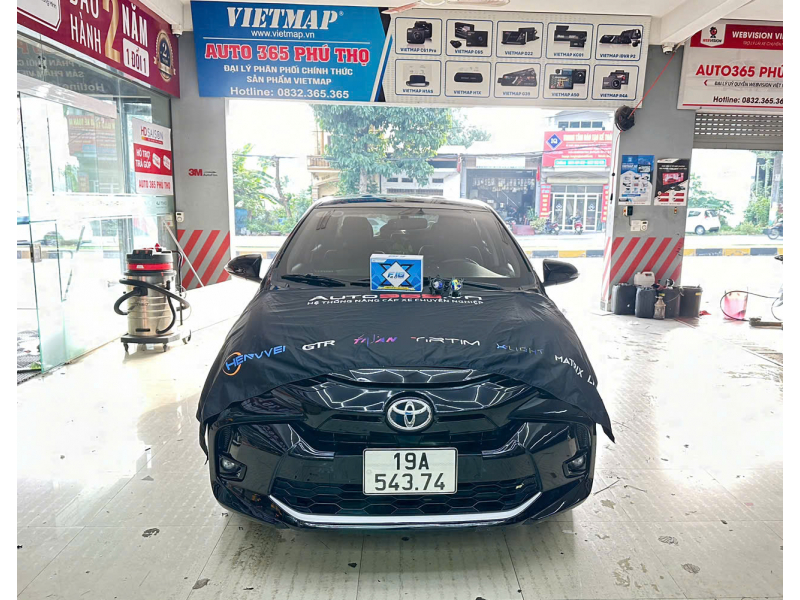 Độ đèn nâng cấp ánh sáng Bi gầm F10 2 inch cho Toyota Vios